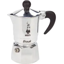 Bialetti Break 1 Tasse Silber