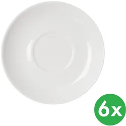 MONA Jumbo Untertasse, Durchmesser 16,3 cm, Porzellan, 6 Stk.