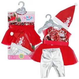 Zapf BABY born Xmas Dress 43cm Doll dress, 3 yr(s)