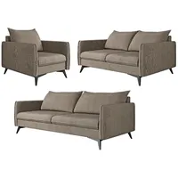 s-style möbel Sitzgarnitur, Beige