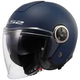 LS2 LS2, Jet-Motorradhelm CLASSY SOLID Navy Blue, XL