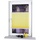 LIEDECO Klemmfix Plissee verspannt 60 x 150 cm gelb