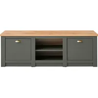 Home Affaire Cambridge Lowboard 152 cm Grün Metall/Holzwerkstoff