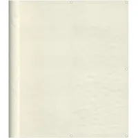 vidaXL Balkonverkleidung 120 x 1000 cm Creme Polyester