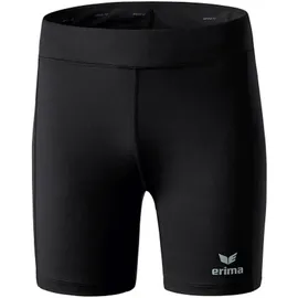 Erima Performance Laufhose Kurz Damen Tights, schwarz - 36