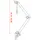 Showgear Broadcast Stand PRO 200-900 mm, mit Anschlüssen von Neutrik