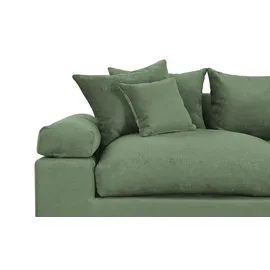 Smart Big Sofa Lionore ¦ grün ¦ Maße (cm): B: 242 H: 86 T: 121.0