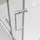 Bernstein EX809 Eckdusche mit Drehtür links 100 x 195 cm transparent ESG-Sicherheitsglas
