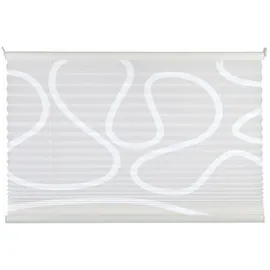 MYDECO Plissee FREE MOVE 60 x 130 cm weiß