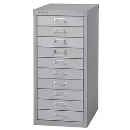 BISLEY MultiDrawer Schubladenschrank 27,9 x 38 x 59 cm silber
