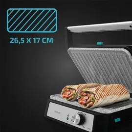 Cecotec Rock'n Grill 1500 Take&Clean Stone 2023 schwarz