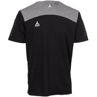 Select Oxford T-Shirt Schwarz/Grau L