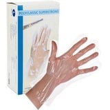 Franz-Mensch Einmalhandschuhe HDPE, puderfrei, transparent, Größe L, 500 Stück