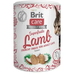 BRIT Care Cat Snack Superfruits Lamb with Coconut 100 g