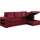 Habitat et Jardin Ecksofa axel Rot/Gelb