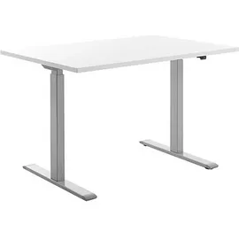 TOPSTAR Schreibtisch E-Table weiß / grau