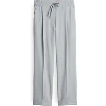Opus Melosa City Wide Stoffhose Hellgrau 34