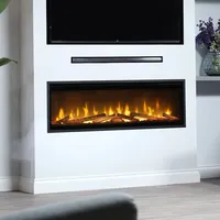 Dimplex Ignite Evolve Elektro-Wandkamin Optiflame: 131 cm / 50" - Mit Eichenholz