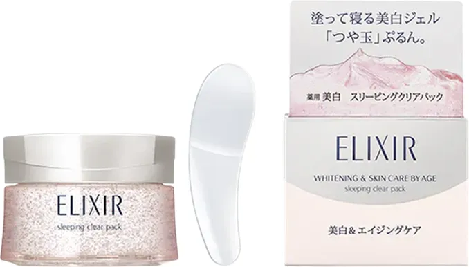 Elixir White Sleeping Clear Pack C 105g - Aufhellende Nachtmaske für einen strahlenden Teint