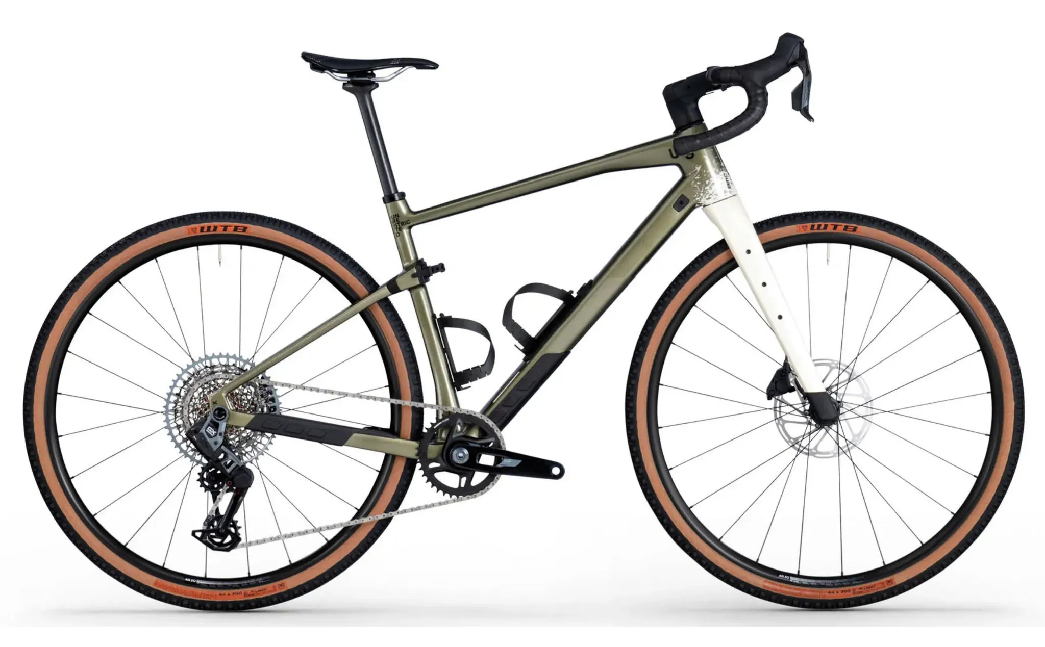 BMC URS 01 Two GRAVEL - Metallic Green / Pearl White - XS