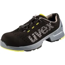 Uvex Halbschuh schwarz/gelb uvex 1, S1, EU-Schuhgröße: 44