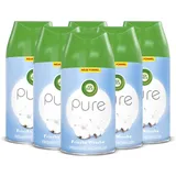 Airwick Air Wick Freshmatic Max PURE – Nachfüller für den Air Wick Freshmatic Max – Duft: Frische Wäsche – 6 x 250 ml Nachfüller