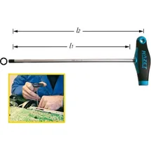 HAZET Innensechskantschraubendreher 3 mm Klingenlänge 150 mm