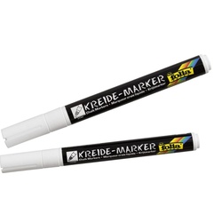 folia Kreidemarker-Set 1.0 - 5.0 mm Weiß