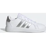 Adidas Grand Court Lifestyle Tennis Lace-Up Cloud White / Matte Silver / Matte Silver 40