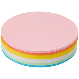 Maul Moderationskarten| rund, | 9,5 cm, 120 St./Pack