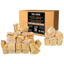 PINI Räucherholz 15 kg Holz Buche