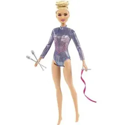 MATTEL GTN65 Barbie Rhythmische Sport-Gymnastik Puppe, Anziehpuppe