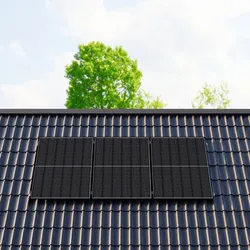 Ziegeldach Balkonkraftwerk 1290W