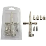 Dönges Multifunktionsschlüssel MFS, 122 x 64 mm