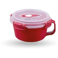 BestLivings Frischhaltedose rund rot 0,85 l