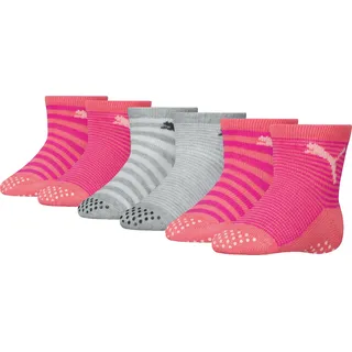 Puma Socken 6er Pack-ABS SOCKS ECOM 6P bunt|violett 23-26