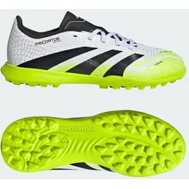 adidas Predator League TF Kinder Ftwr White/Core Black/Yellow 38 2/3