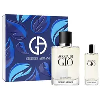 Giorgio Armani Acqua di Gio Homme Eau de Parfum 100 ml refillable + Eau de Parfum 15 ml refillable Geschenkset