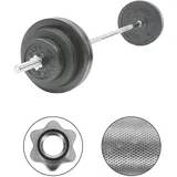 Langhantel-Set, 80 kg