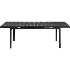 vente-unique Nauru Garten-Essgruppe ausziehbar 180/240 cm grau