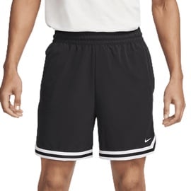 Nike Herren DNA 6in Shorts, Black/White/White, S EU