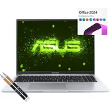 Asus Vivobook X1605, Core i3, 32GB DDR4-RAM, 256GB SSD, (16"), Windows 11 Home+ MS Office 2024 Pro (Vollversion) - Silber