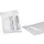 Laurel® Heftstreifen EASY CLIP A4 Weiß 50 St.