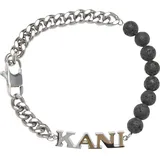 Karl Kani KK Retro Lavapearl Bracelet schwarz