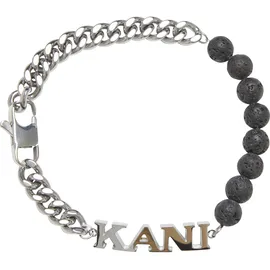 Karl Kani KK Retro Lavapearl Bracelet schwarz