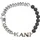 Karl Kani KK Retro Lavapearl Bracelet schwarz