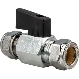 tecuro MINI Kugelhahn mit Klemmring für Kupferrohr ø 10 mm