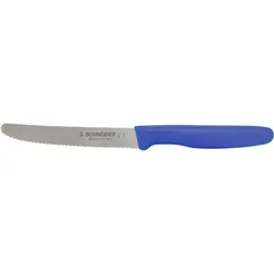 Schneider - Universalmesser Welle, Klingenlänge: 11 cm, Griff blau
