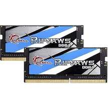 G.SKILL Ripjaws - DDR4 - - 32 GB 2 x 16GB, 2400 MHz, DDR4-RAM, SODIMM DDR4-2400 (2x 16 GB - Intel XMP - Schwarz