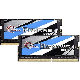 G.SKILL Ripjaws - DDR4 - - 32 GB 2 x 16GB, 2400 MHz, DDR4-RAM, SODIMM DDR4-2400 (2x 16 GB - Intel XMP - Schwarz